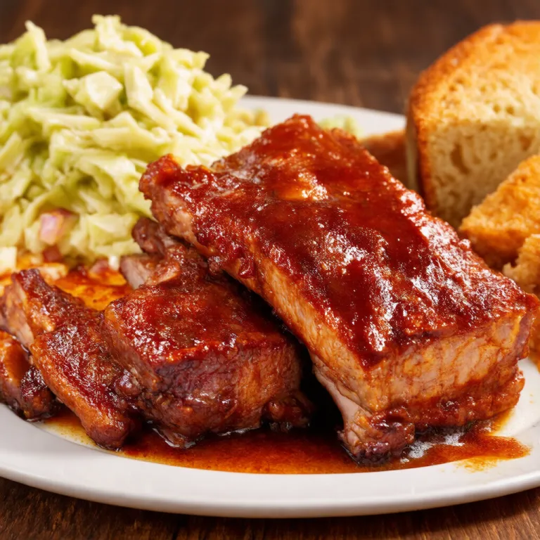 Spiced Maple BBQ Pork Ribs