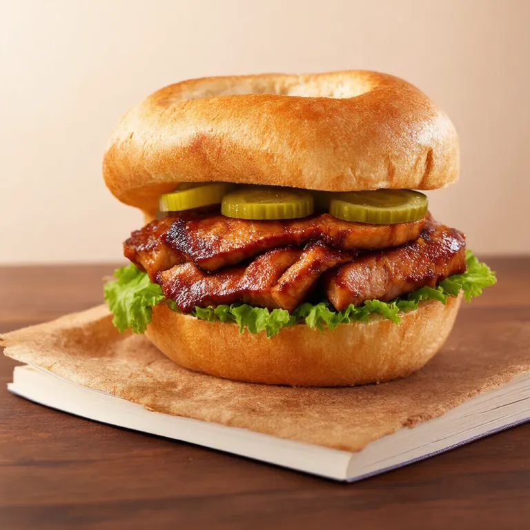 Szechuan Spiced Pork Belly Sandwich