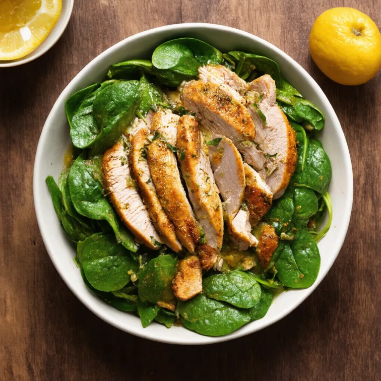 Chicken Spinach Salad