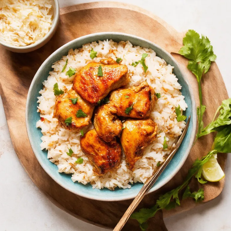 Coconut Chicken Rice Bowl