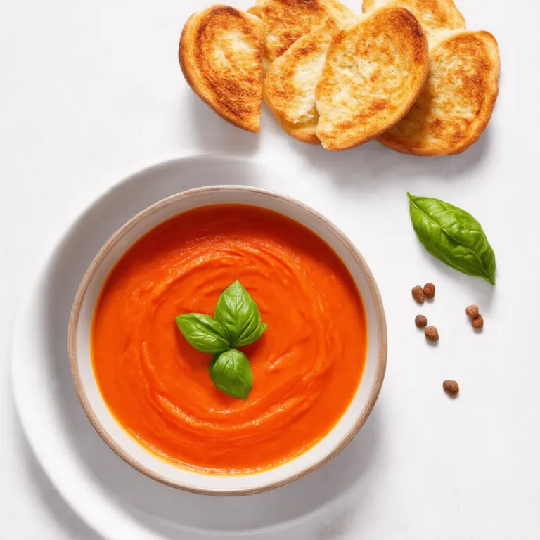 Creamy Stovetop Tomato Basil Soup