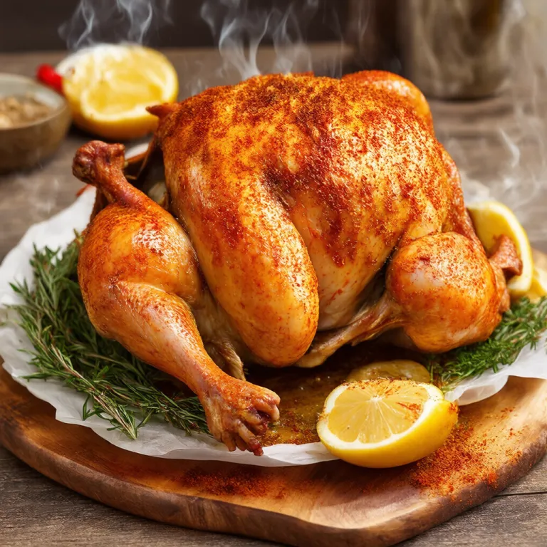 Spatchcock Chicken with Smoky Paprika and Chilli Rub
